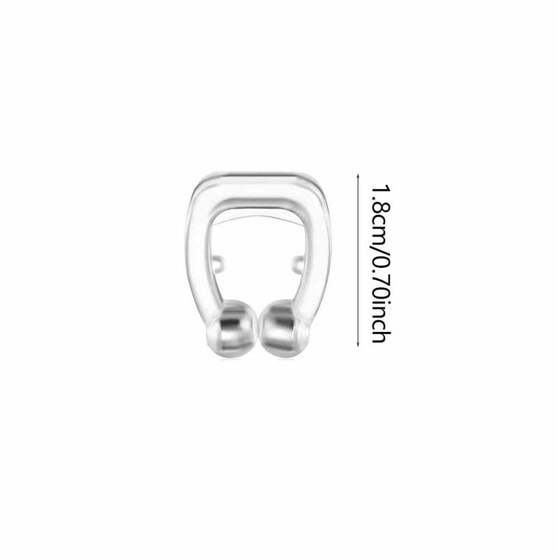 Nose Clip, 8 Counts Anti Snoring Nose Clip, Sleeping Aid Nose Clip for Men & Women for Snoring Care, Personal Skincare Tools