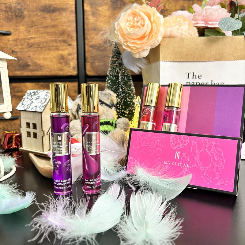 Women's mini Perfumes set,good girl perfume,Floral Fruity fragrance spray,Christmas gift,20ml*4pcs