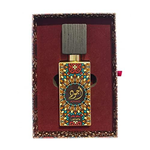 Lattafa Ajwad Eau De Parfum Spray for Unisex, 2.0 Ounce Perfume Fragrance perfume gift