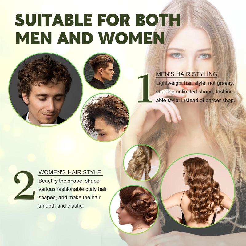 Professional Hair Curling Mousse , Hair Taming Mousse, Hair Fuzz Flyaway Hair Tamer Hair Pomade, Hair Styling Mousse, Hair Care & Styling Supplies