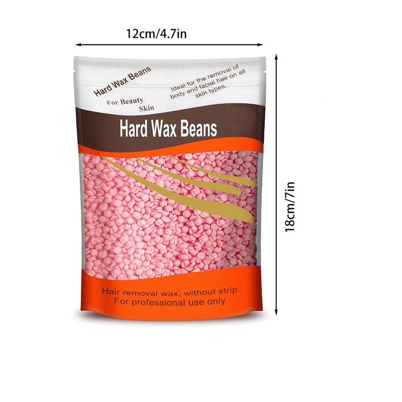 Hard Wax Beads for Hair Removal, 3 Counts Wax Beans for Hair Removal, Perfect for Full Body, Facial, Brazilian Bikini and Legs at Home Wax Refill