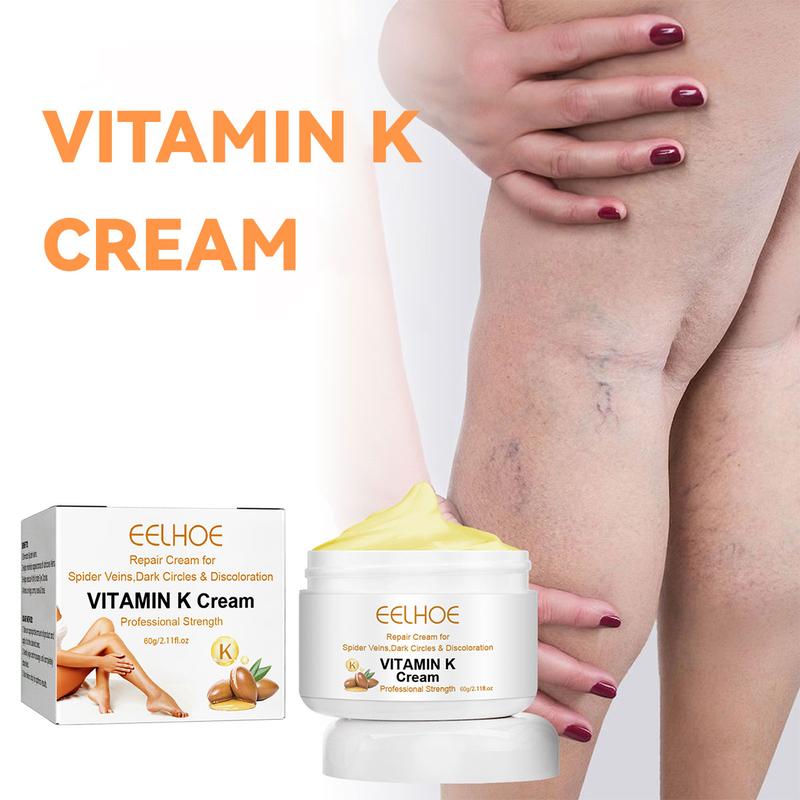 [EELOHE] Vitamin K Cream,Massage Cream,Moisturizing Cream,,Body Care,Moisturizing Leg Cream, Leg Massage Cream, Body Care Product for Women & Men Lotions Soothing