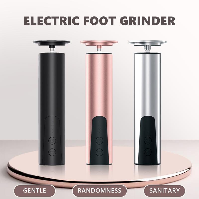 2 in 1 Electric Feet Callus Remover,Rechargeable Electric Grinder for Foot File and Nail,Portable Foot File Grinder Tool, Dead Dry Crack Skin Calluses, Pedicure Tools Feet Scrubber Dead Skin Foot Care,Home & Nail Salon Pedicure Care Tool,Christmas Gift