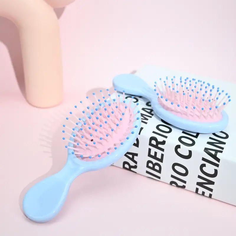 Mini Hair Comb, 1 Count Cute Massage Comb, Scalp Massage Comb, Heatless Hair Styling Tool for Women & Girls, Professional Hair Styling Tool for Home & Salon Use, Christmas, Christmas Gift