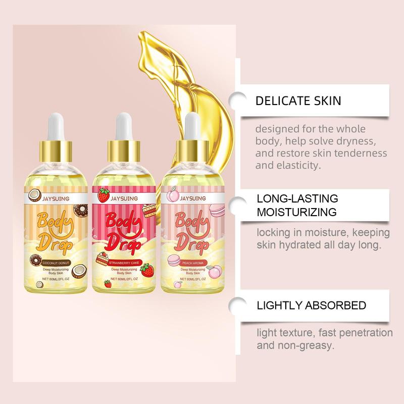 Body Care Oil, 1 Box Moisturizing Body Massage Oil, Hydrating Body Care Oil for Women & Men, Firming Body Skincare Products for Daily Use