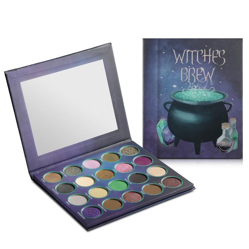 Lurella Cosmetics Coven's Charm Duo Eyeshadow Palette + Eyeliner Limited Edition Box Set