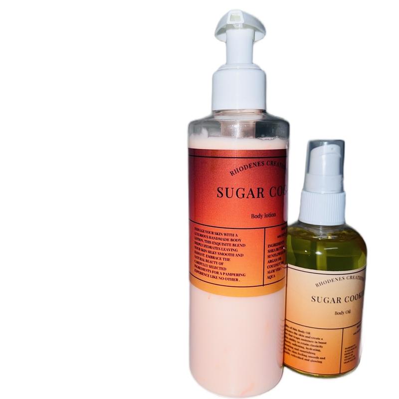 Sugar cookie body lotion & body oil