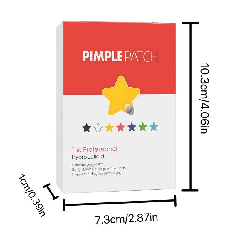 Star Shaped Acne Patches, 480pcs set Hydrocolloid Acne Cover Patches, Professional Skin Care Products for Women & Men, Christmas Gift