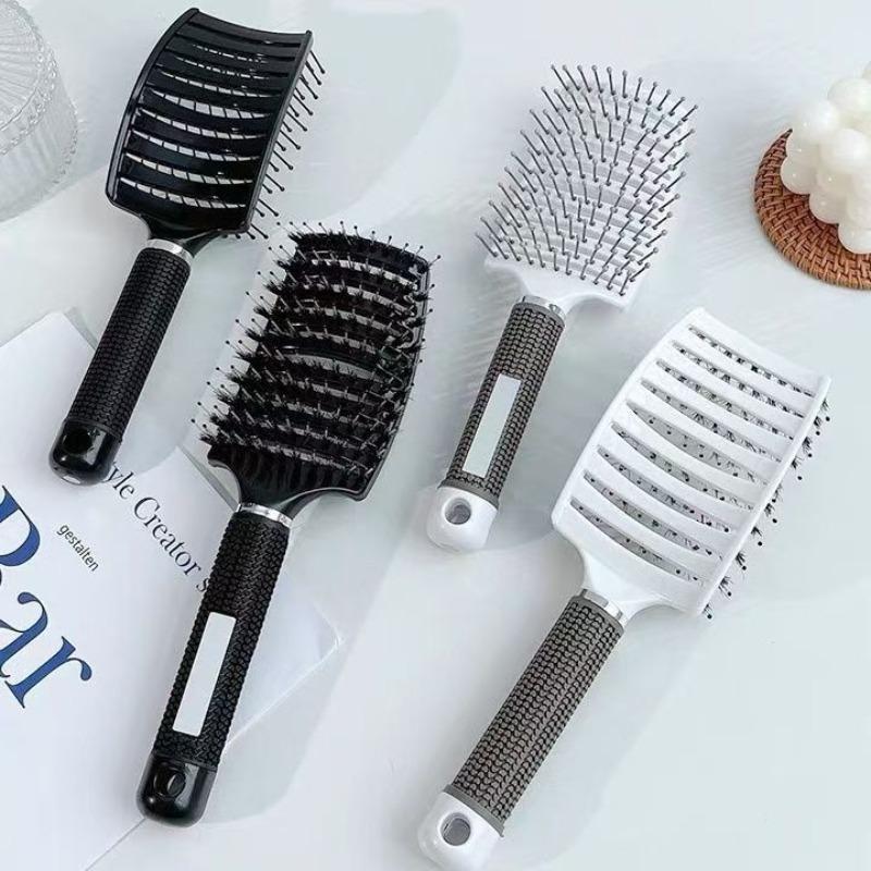 Hair Styling Comb, Hairdressing Comb, Scalp Massage Comb, Curly Hair Detangling & Styling Tool, Heatless Hair Styling Tool for Men & Women