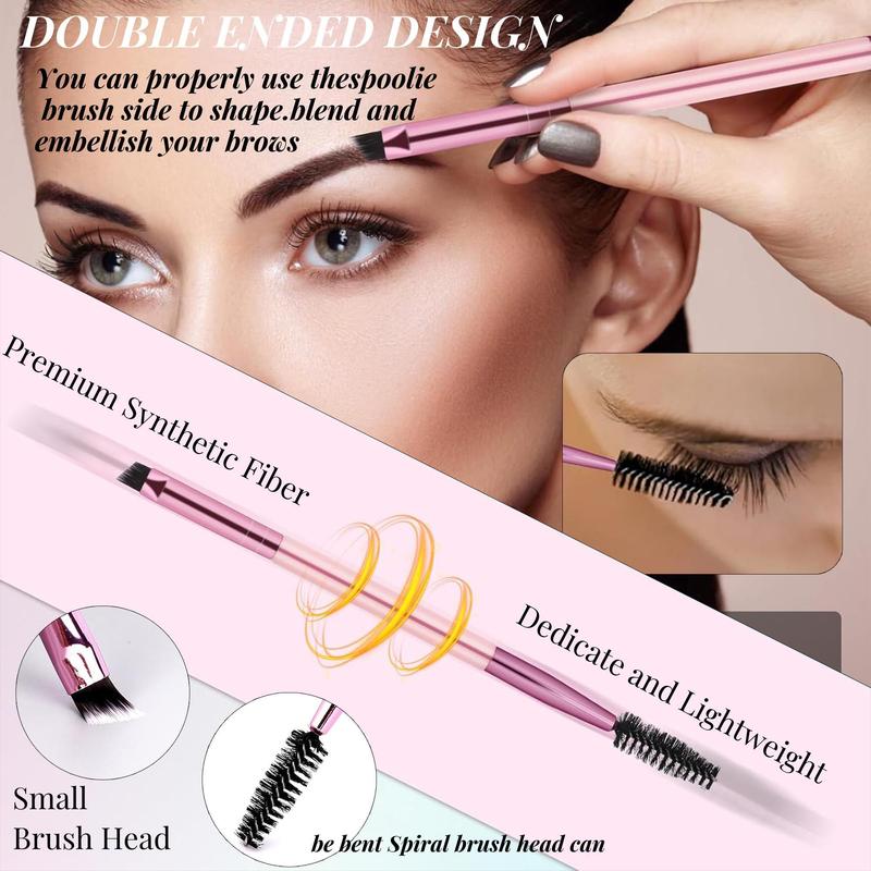 Mixed Length Individual False Eyelashes with Glue & Remover & Tweezers & Brush, 14pcs set Natural Look Eyelash Extensions, Self Grafting Eyelash Clusters