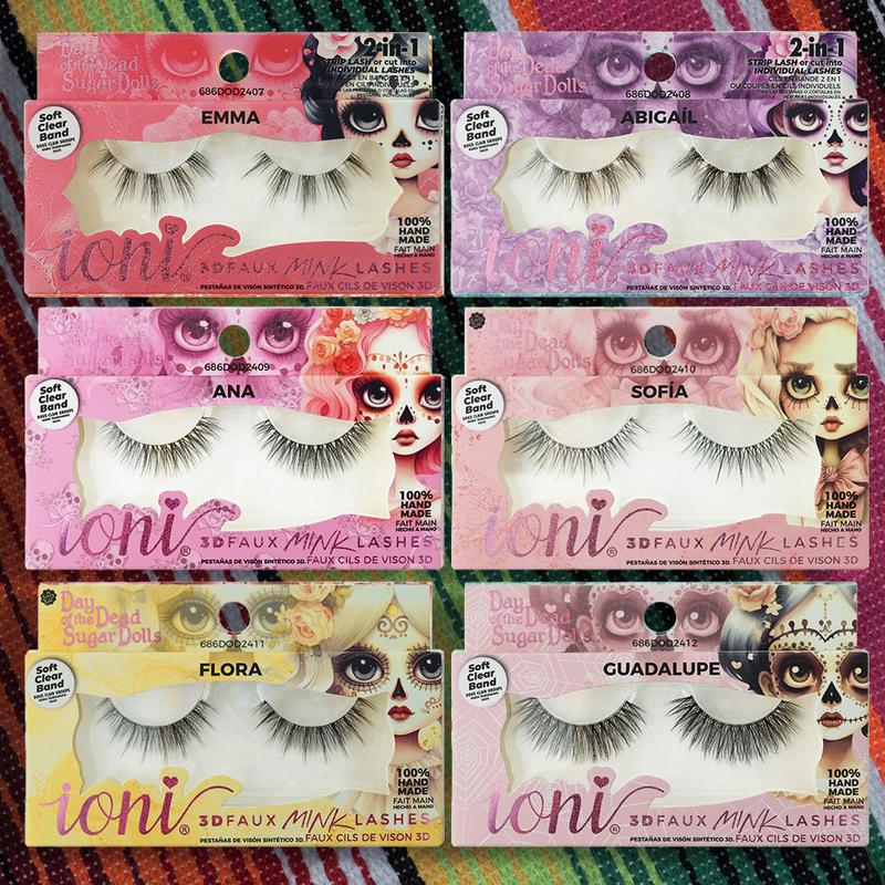 DAY OF THE DEAD Sugar Dolls Lash Collection: 16 New Styles + Festive Limited Edition Box