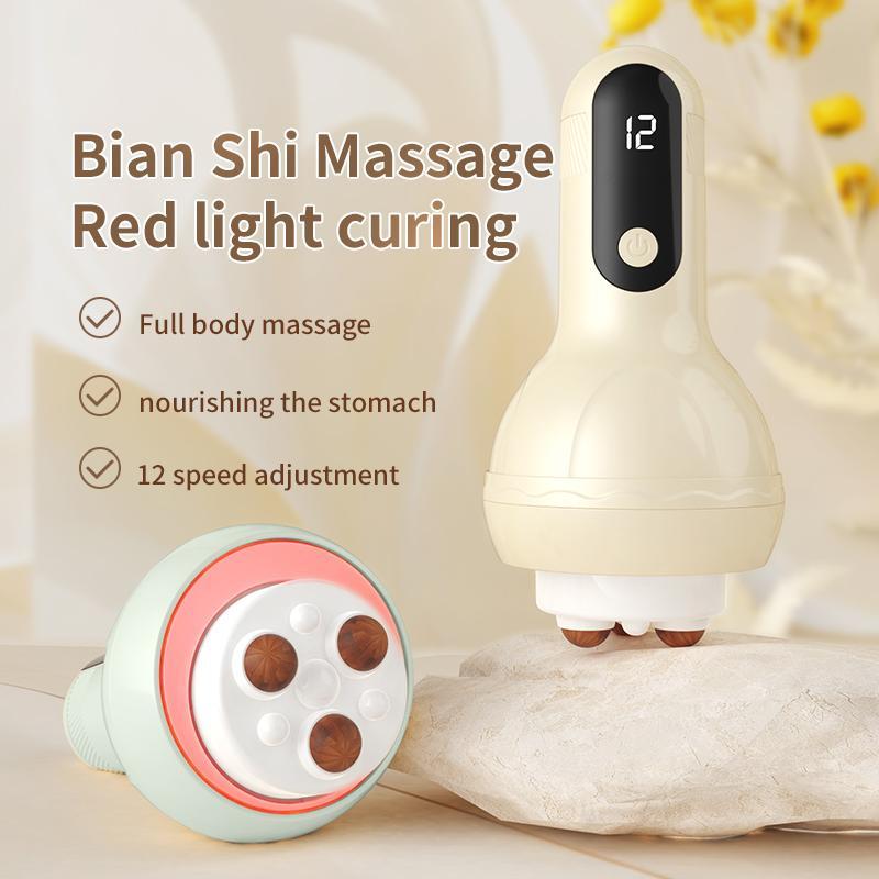 Rechargeable Electric Massager, Multifunctional Body Massager, Smart Electric Abdominal Massager, Body Care Device for Women