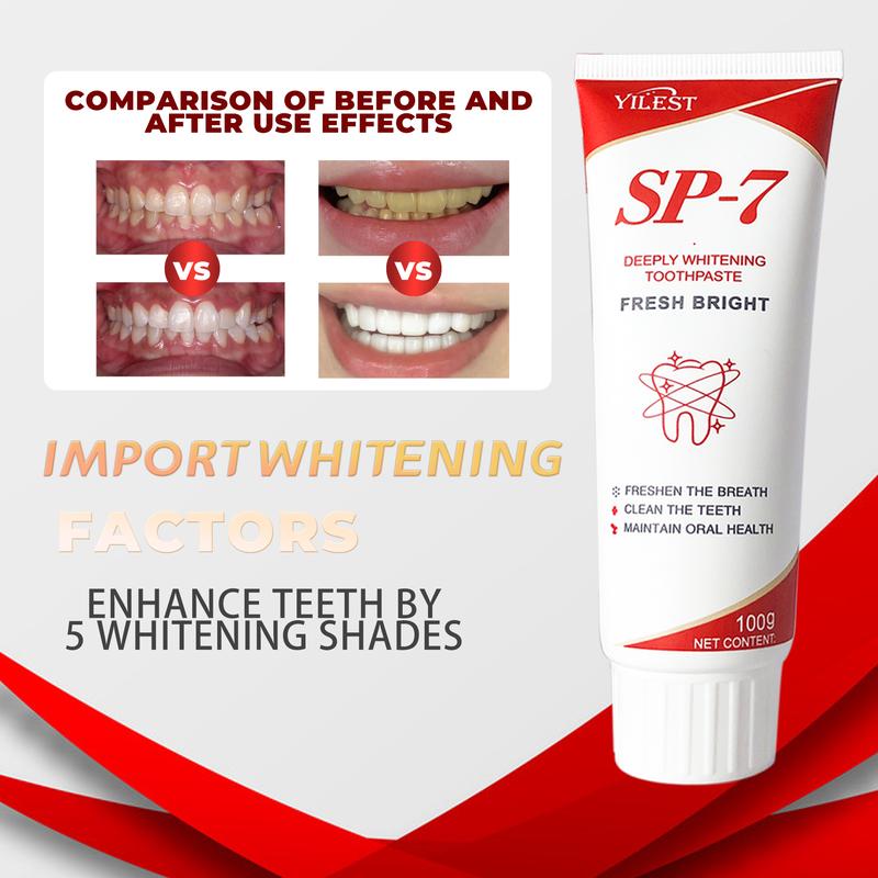 Yilest SP-7 [Triple Whitening] Probiotic Whitening Toothpaste,Oral Health,brighten toothpaste Cleansing