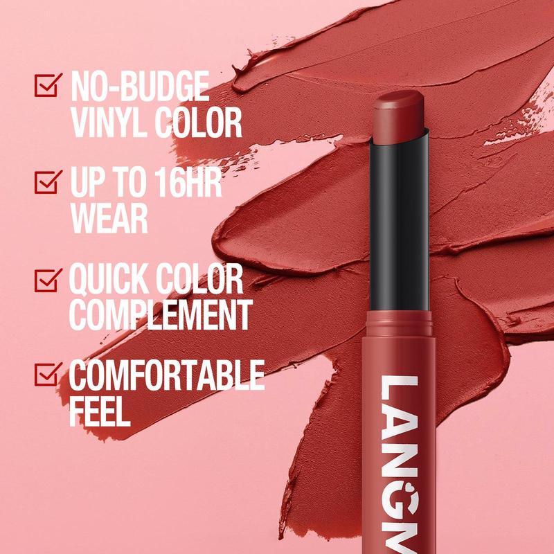 Long Lasting Matte Lipstick Set, 12pcs set Easy Coloring Lip Sticks, Suitable for All Occasions Lip Makeup, Girls and Women Makeup Accessories, Sexy Red Lip Gloss