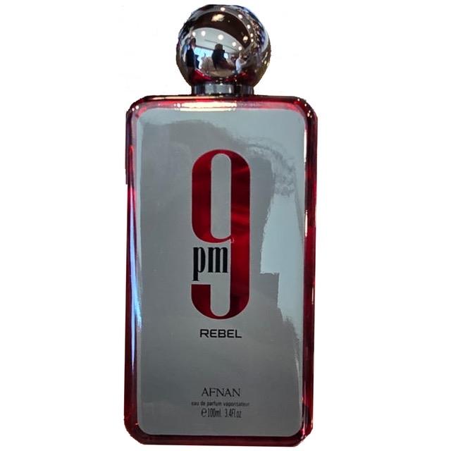 Afnan 9 PM Rebel 3.4 oz Eau De Perfume Spray - Latest Launch by House of Afnan