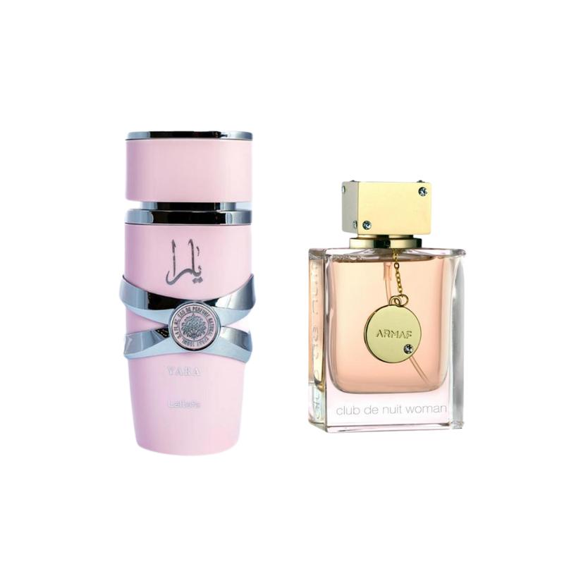 ARMAF CDN Eau De Parfum 3.6FL.OZ & LATTAFA Yara Eau De Parfum Spray 3.4FL.OZ for women