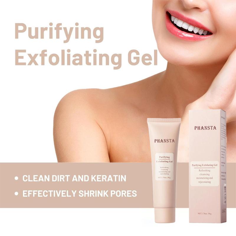 Phansta Exfoliating Exfoliating Exfoliating Facial Exfoliating Cleansing Pore Gel nourishing vegan Skincare Skin Repair[OUA05-A020-50-PK1]