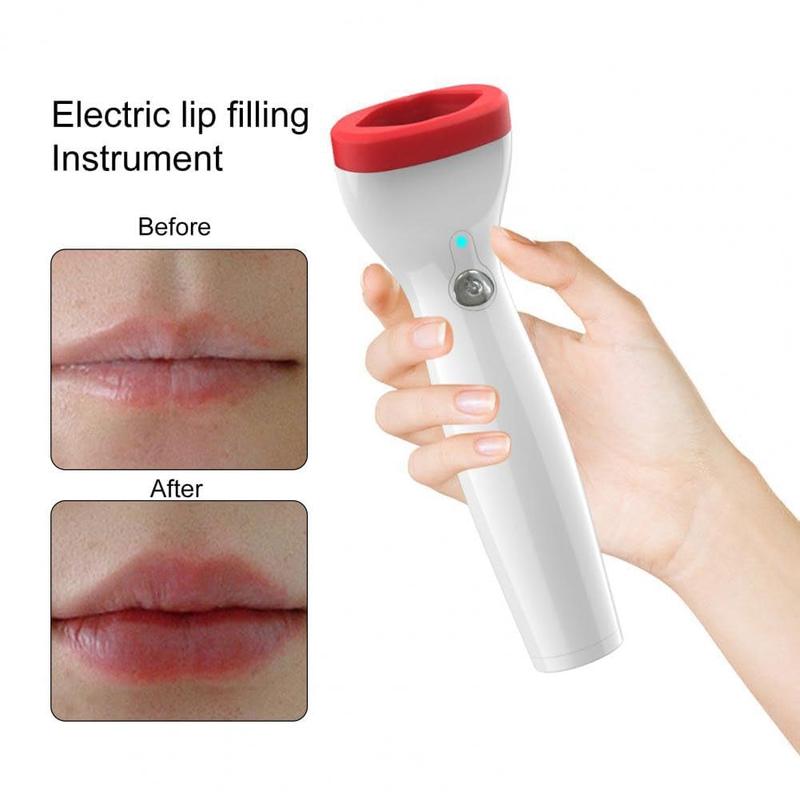 UNOISETION Electric Lip Plumper Tool, Lip Suction Plumper Device Tool, Automatic Lip Plumpers Electric Lip Enhancer Fuller Device 3 Strength USB Charging Lip Thicker Tool