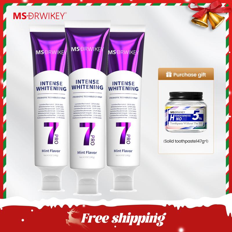 MSDRWIKEY Christmas Limited-Time Offer: Buy 3 Toothpastes, Get 1 Free! Choose Your Perfect Combination to Suit Your Needs!