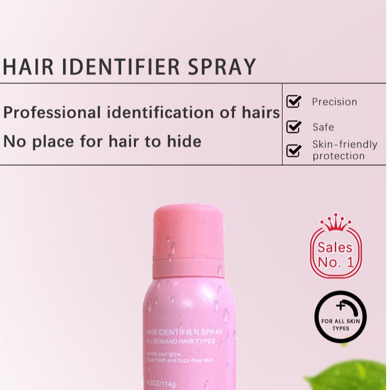 skn body (spray plus razor)Face Hair Identifier Spray, Hair Identifier Spray for Face Shaving,Thanksgiving, Christmas gifts, Hair Identifier Spray for Face Shaving Skin Body dermo planing Body Care Hair Removal Wax Cosmetic Comfort Cream peach fuzz