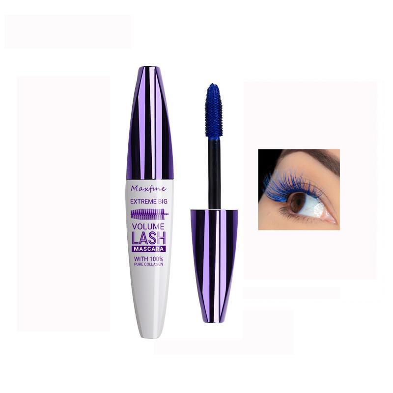 Waterproof Long-lasting Mascara, 1 Count Natural Curl Eyelashes Mascara, Eye Lashes Lengthening & Styling Curling Mascara Stick, Professional Eye Enhancement Makeup Products