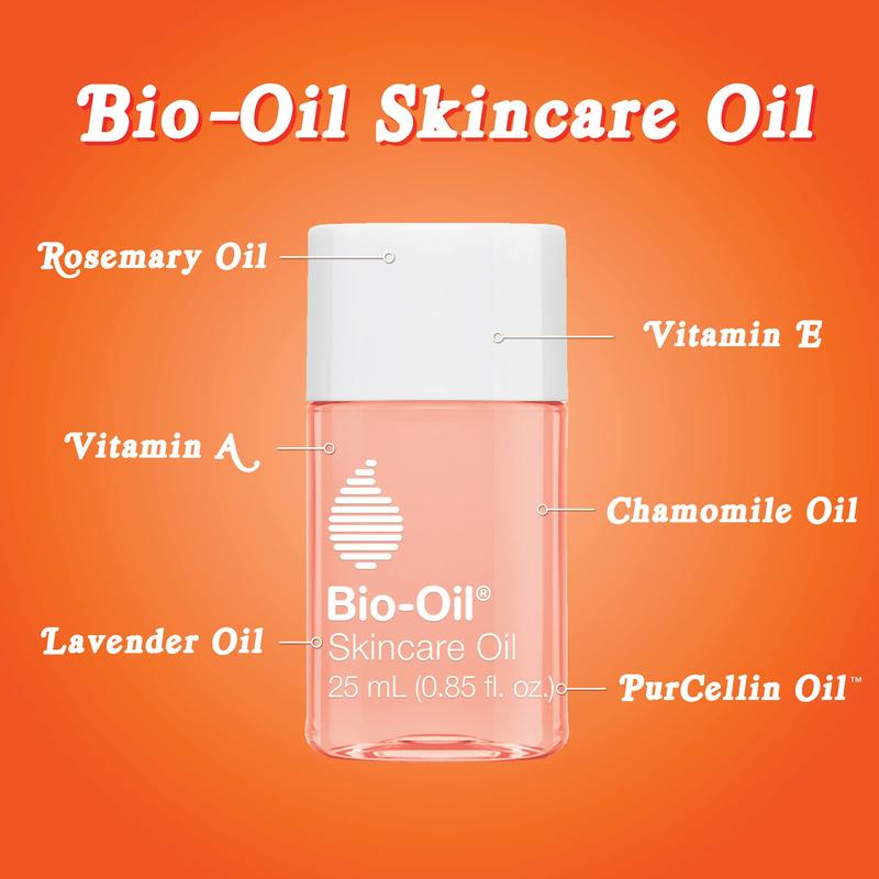 Bio-Oil Skincare Body Oil, Vitamin E, Serum for Scars & Stretchmarks, Face & Body Moisturizer, 2 oz, All Skin Types Body Care Moisture