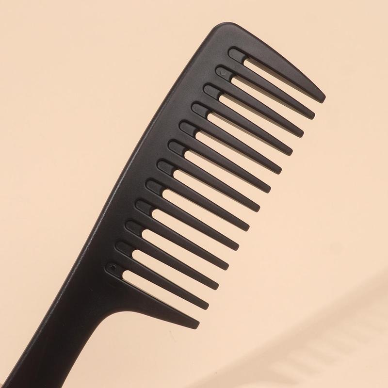 Solid Color Haircare Hair Comb, Portable Thickened Wide Tooth Comb, Hair Care & Styling Tool For Home Daily Use, Professional Heatless Styling Tools