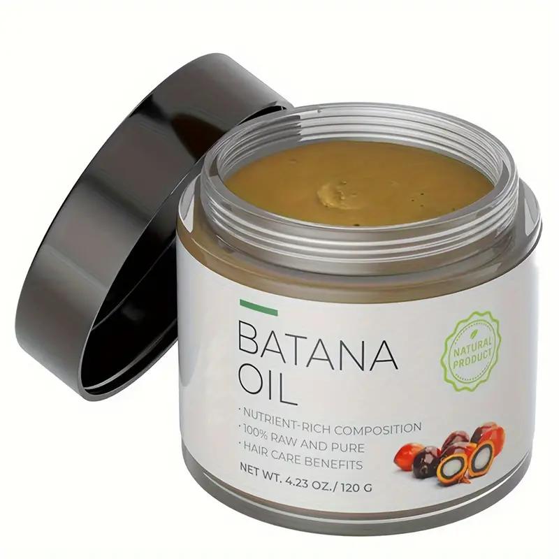 4.2oz Batana Hair Oil - Strengthens & Thickens Hair, Repairs Split Ends, Moisturizing for All Hair Types