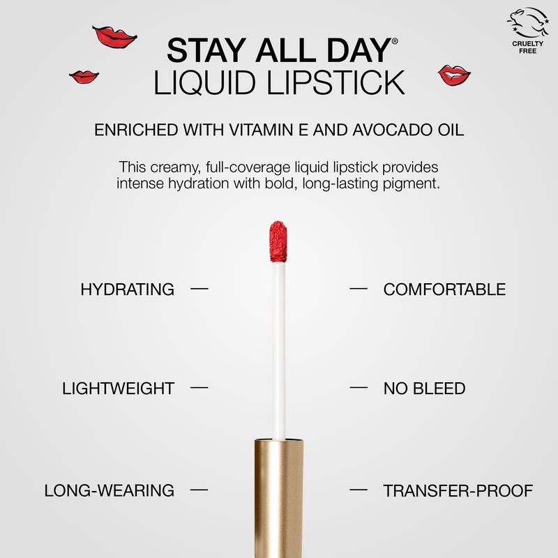 Stay All Day Liquid Lipstick & Stay All Day Waterproof Liquid Eye Liner Duo lip color