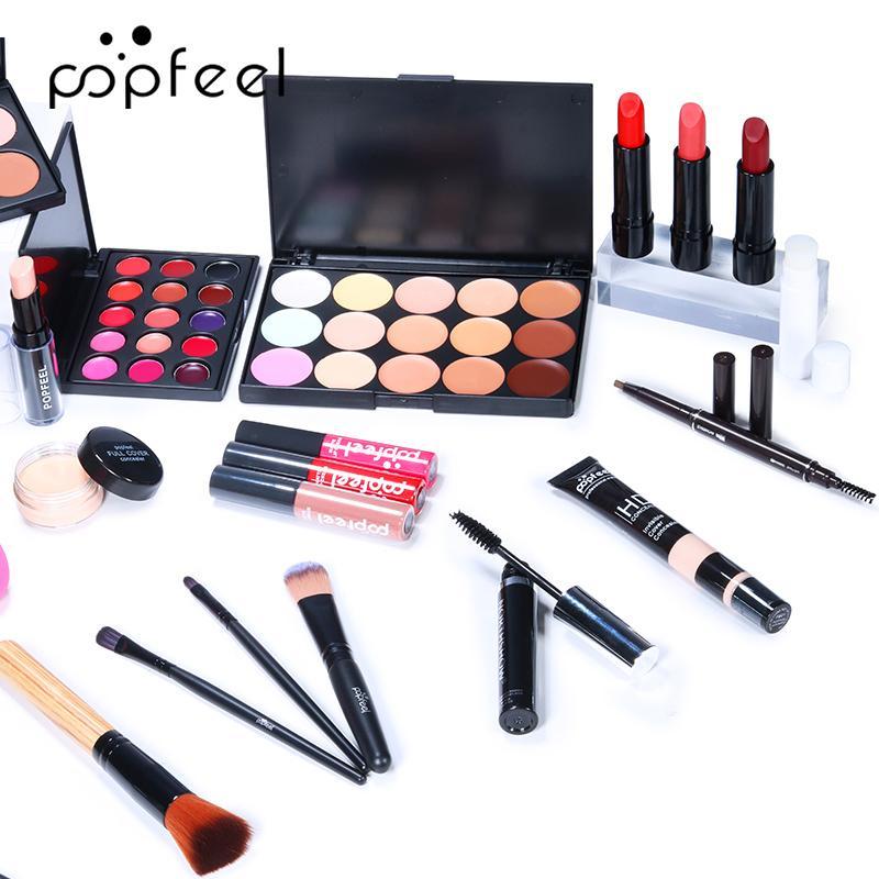 Makeup Set, All-in-one Makeup Kit Including Eyeshadow, Eyeliner, Lipstick, Concealer, Makeup Brush, Makeup Set for Beginners