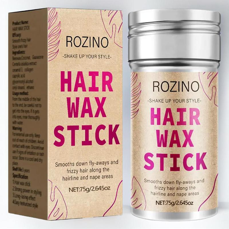 Summer Gift, Hair Styling Wax Stick, Hair Style Gel Stick for Edge Control Curls, Slick Back Products Gel for Frizz Hair, Hair Styling Haircare Products, Makeup Products, Back To School