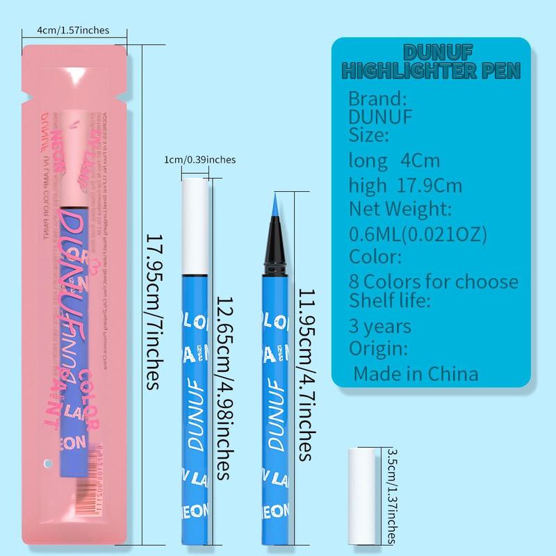 Waterproof Long Lasting Eyeliner, 1 Count Quick Drying Eyeliner Pen, Professional Daily Makeup Accessories, Eye Makeup Product