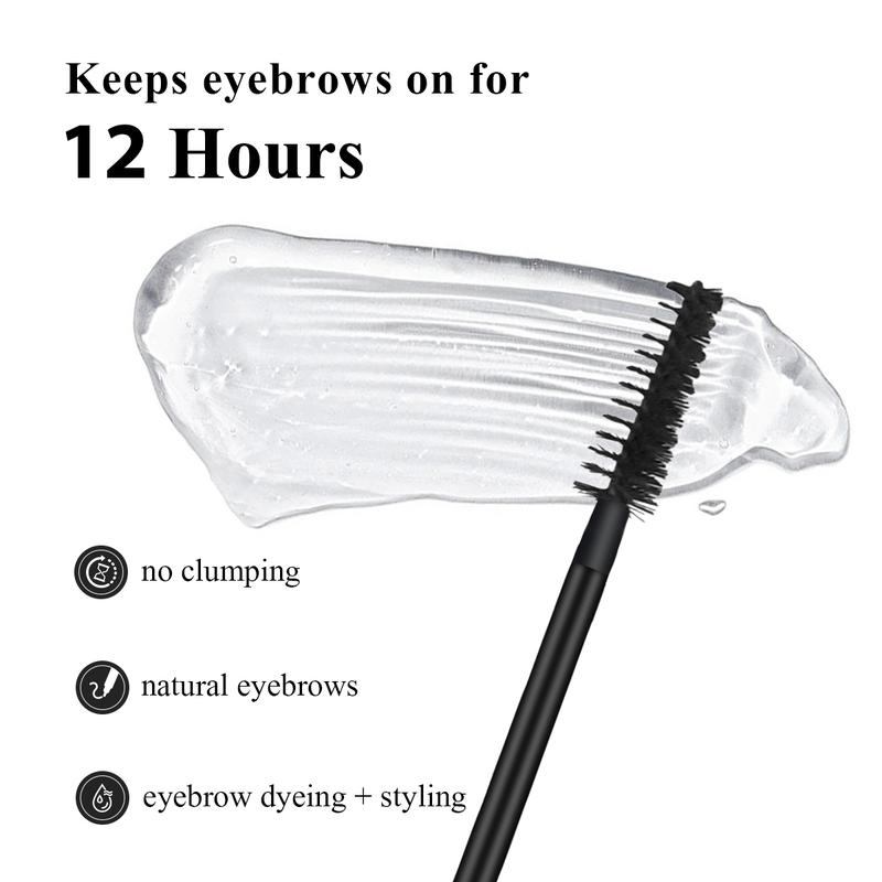 LUXAZA PRO eyebrow Pencil, Brow Pencil 2-in-1 Dual-Ended Eyebrow Pen with Micro-Fork-Tip and Precise Brush-Tip Create Natural Hair-Like Brows Makeup Cosmetic