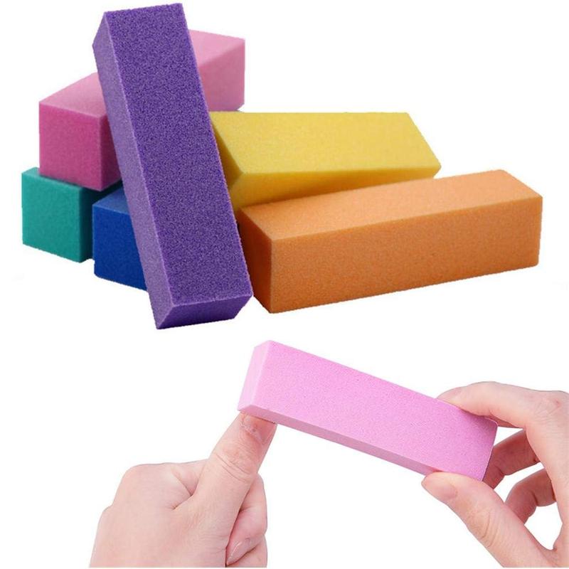 Nail File and Buffer Block Set, 12pcs Double-sided Nail Files & Nail Buffer Block Sticks, Professional Manicure Tool Kit for Women & Girls, Pedicure At Home, Nail Supplies, Christmas Gift