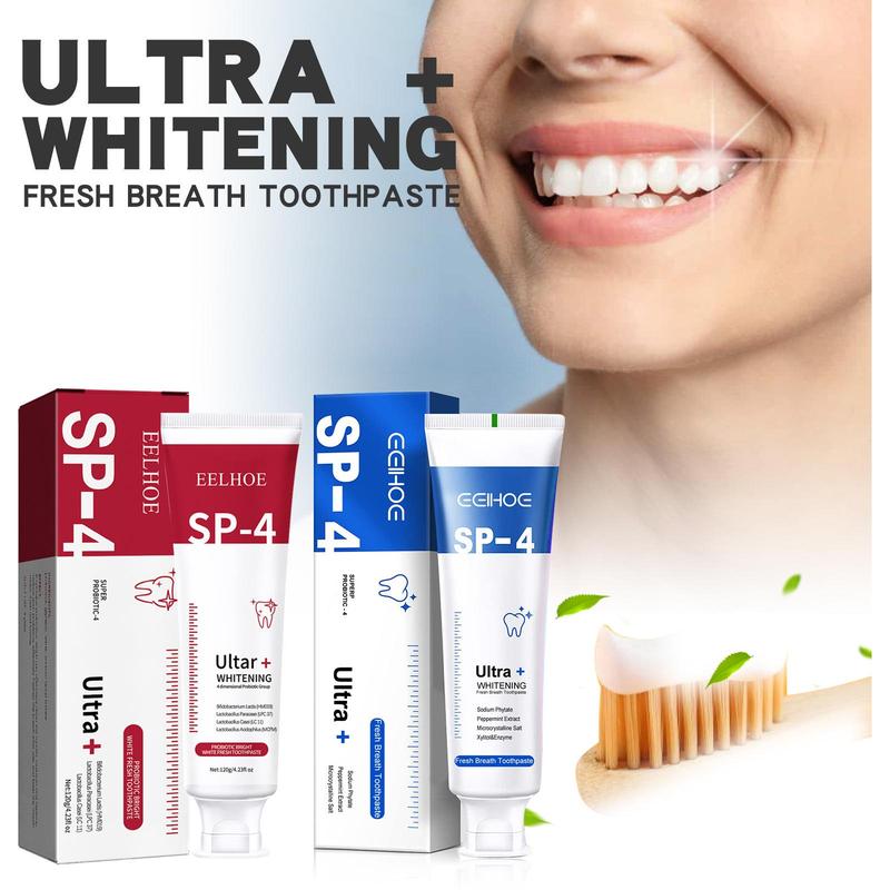 Probiotic Brightening Toothpaste, Deep Cleaning Toothpaste, Oral Care Toothpaste for Teeth and Gums, Dental Care Products for Men and Women