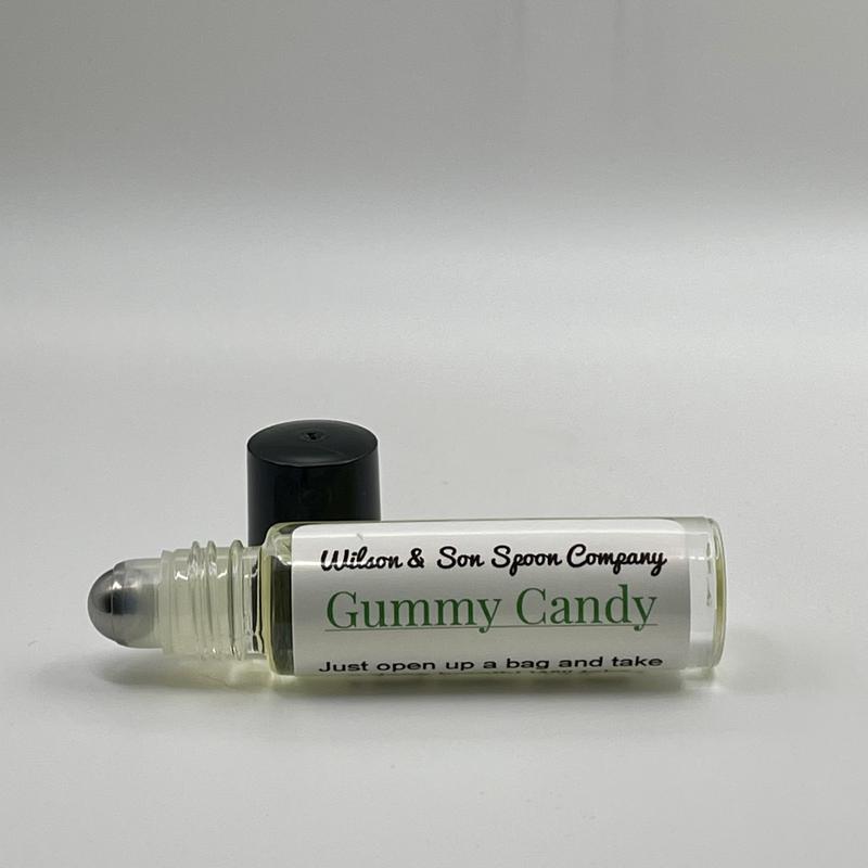 Sweet Fruity Gummy Candy Roll Body Oil - Long-Lasting Fragrance