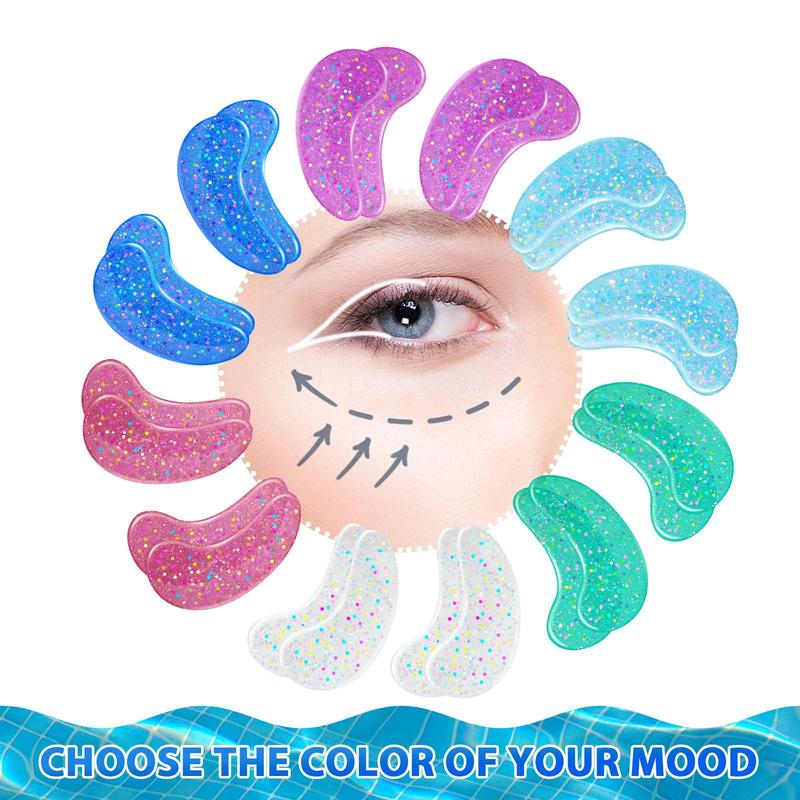 Marine Collagen Eye Mask, 12 Pairs set Moisturizing Eye Mask, Eye Care Product for Women & Men, Professional Eye Treatment Product for Daily Use