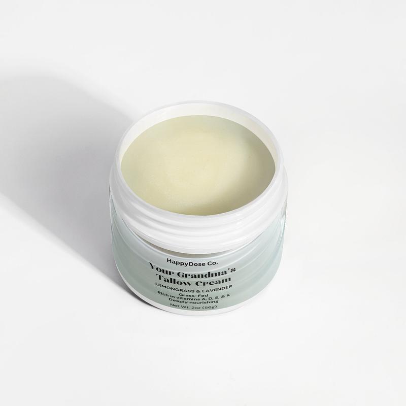 Your Grandma's Tallow Cream Lemongrass & Lavender