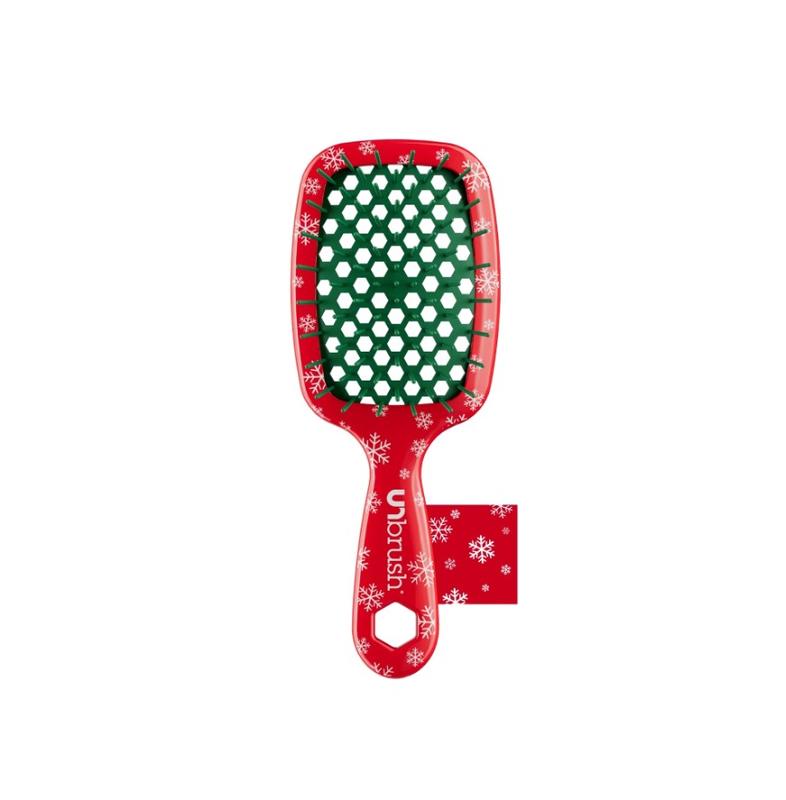 UNbrush Mini Original Detangling Hair Brush - Holiday Collection (6 Brushes)