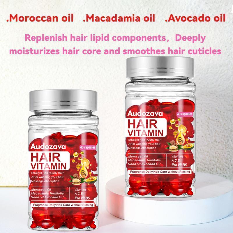 Hair Care Vitamin Oil, 40pcs set Multi-functional Strengthening & Smoothing Hair Care Liquid, Hair Care & Styling Product  Comfort Haircare