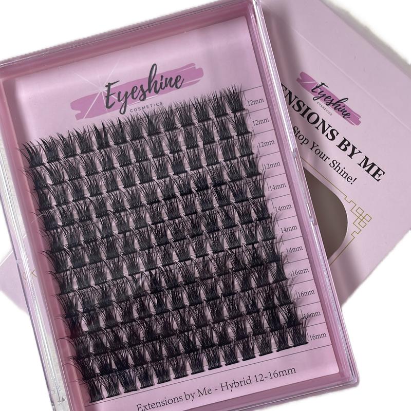 Eyeshine Hybrid (black 12-16mm) Lash Clusters only glue sold separately