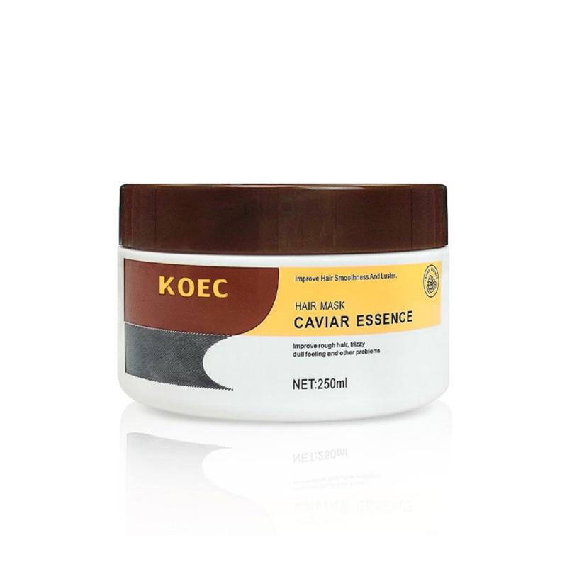 KOEC Caviar Extract Hair Mask – Moisturizing & Restoring for Dry, Frizzy Hair – Enhances Smoothness, Reduces Tangles – Suitable for All Hair Types – Daily Hair Care with Argan, Jojoba & Shea