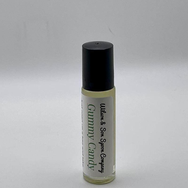 Sweet Fruity Gummy Candy Roll Body Oil - Long-Lasting Fragrance