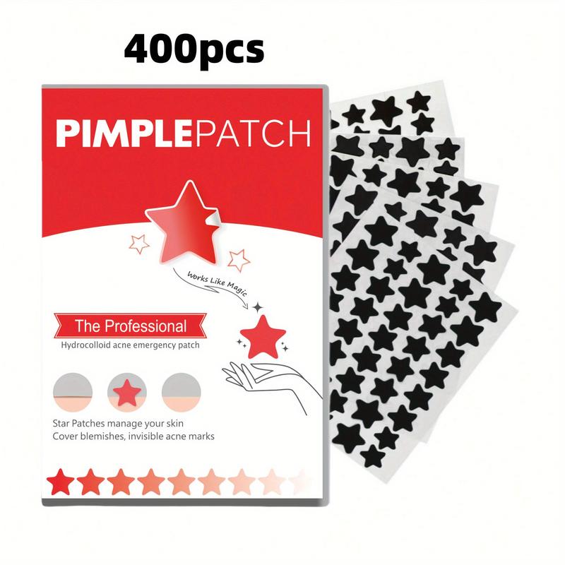 Star Shaped Hydrocolloid Acne Patches, 1 Box Invisible Acne Covering Patches, Professional Skincare Products for Women & Men, Face Care Products