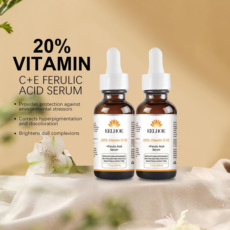 Vitamin C E & Ferulic acid serum, Vitamin C Facial Serum, All Skin type Glowing-Since  Korea Skincare Skin Repair Comfort