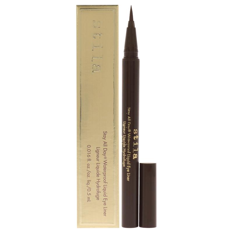 Stay All Day Waterproof Liquid Eye Liner - Dark Brown by Stila for Women - 0.016 oz Eyeliner