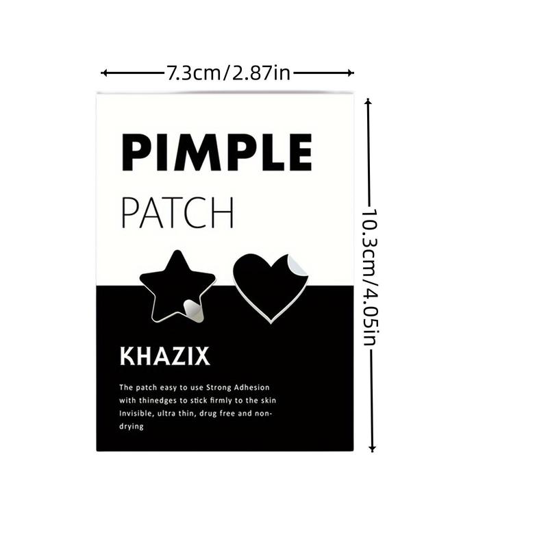 Star & Heart Shaped Acne Patches, 320pcs set Invisible Acne Cover Patches, Pimple Patch, Facial Skin Care Products for Women & Men