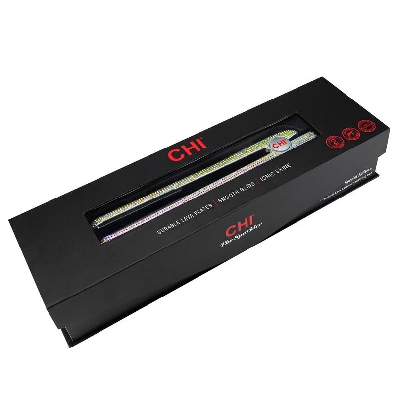 CHI The Sparkler Volcanic Lava Ceramic Hairstyling Iron, Hair Straightener, Special Edition