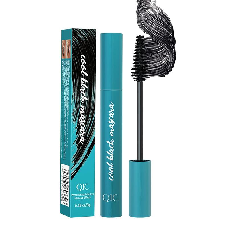 Mascara Liquid Lash Extensions Black Mascara Waterproof Long Lasting Natural Volumizing Lengthening Thickening Tubing Mascara for Women Eye Makeup