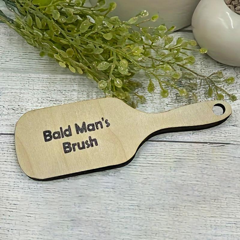 Funny Bald Men Themed Comb, 1 Count 2 Counts Novelty Party Favors Accessory, Weird Gifts for Father's Day Birthday